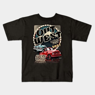 Out West Truck fest Kids T-Shirt